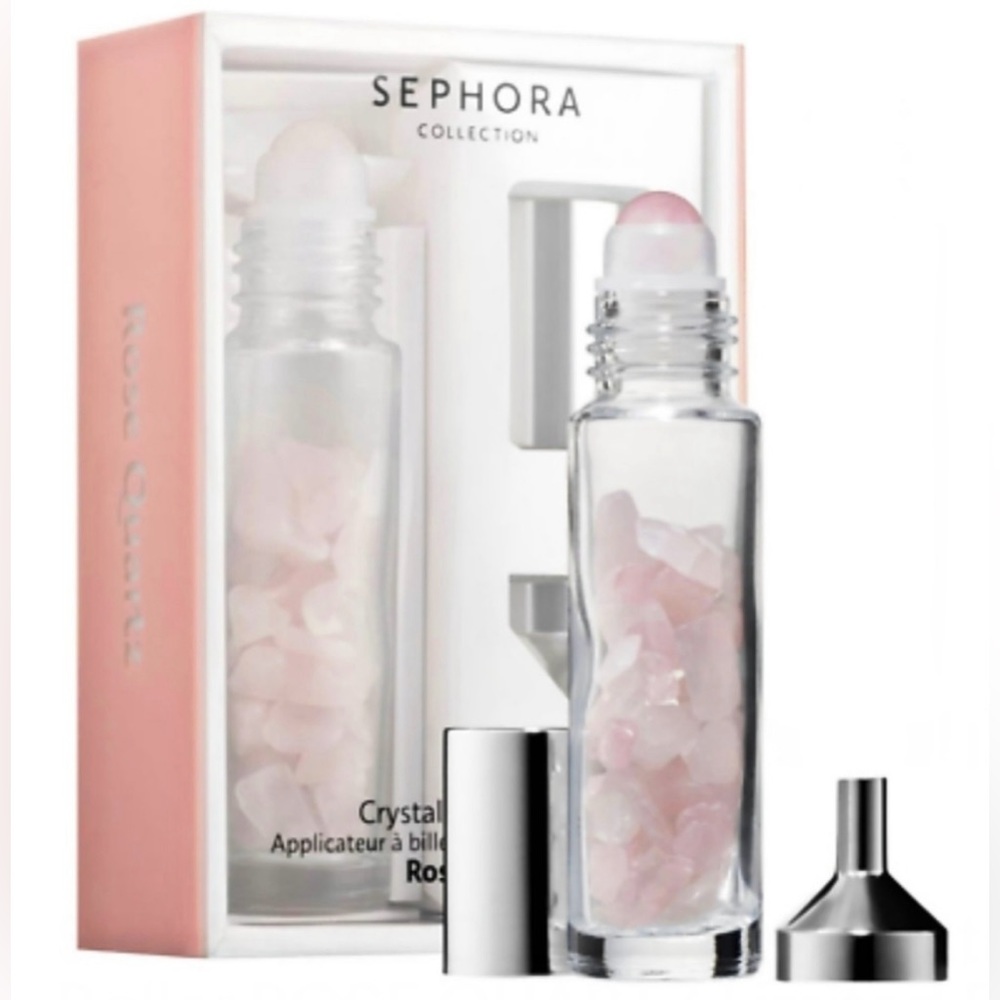 Sephora Collection Crystal Serum Roller (Rose Quartz)